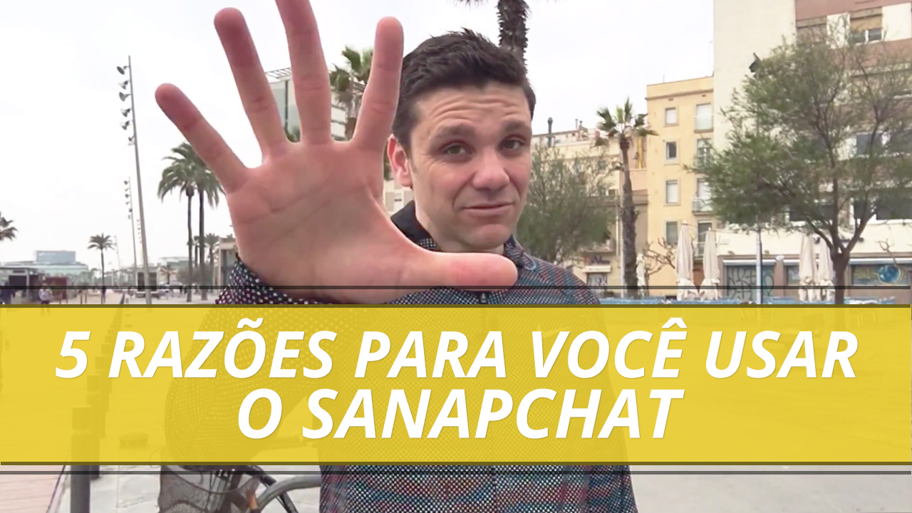 Razões para usar o snapchat